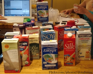 Pile o' Soymilks (and this isn't even all of them.)